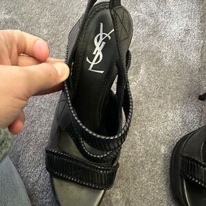 Yves Saint Laurent Black Heels
